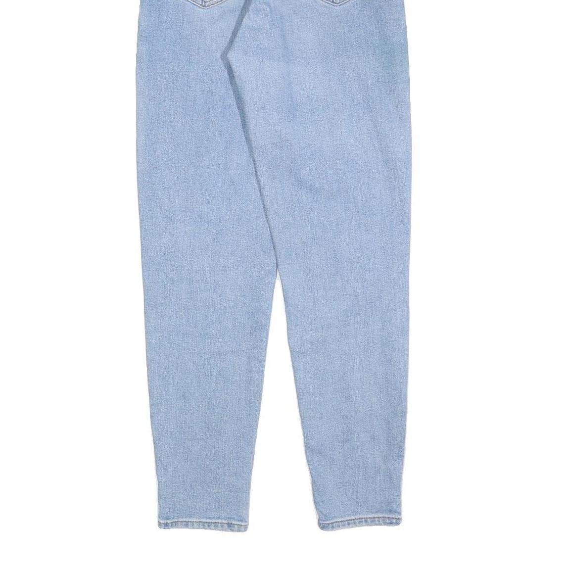 LEVI'S Womens Jeans Blue Slim Skinny Denim Light W24 L28 Zip Cotton Blend