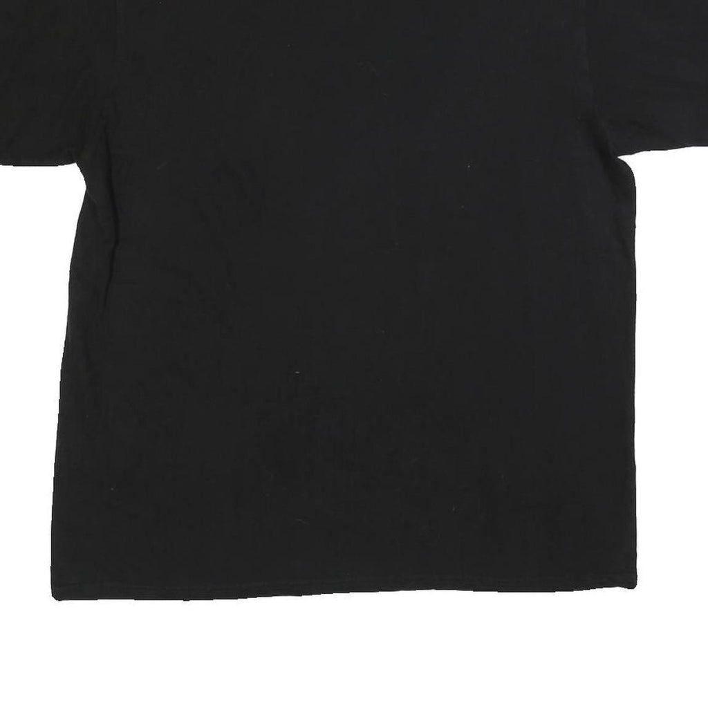 IN-N-OUT BURGER Mens Black Pomona Dragstrip Graphic T-Shirt L Short Sleeve Crew