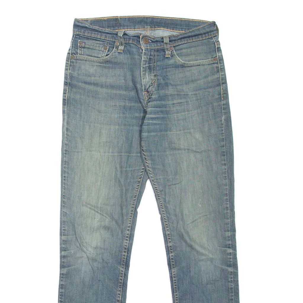 LEVI'S 511 Jeans Mens Blue Slim Straight Stone Wash W30 L32