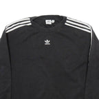 ADIDAS Womens Sweatshirt Black UK 6