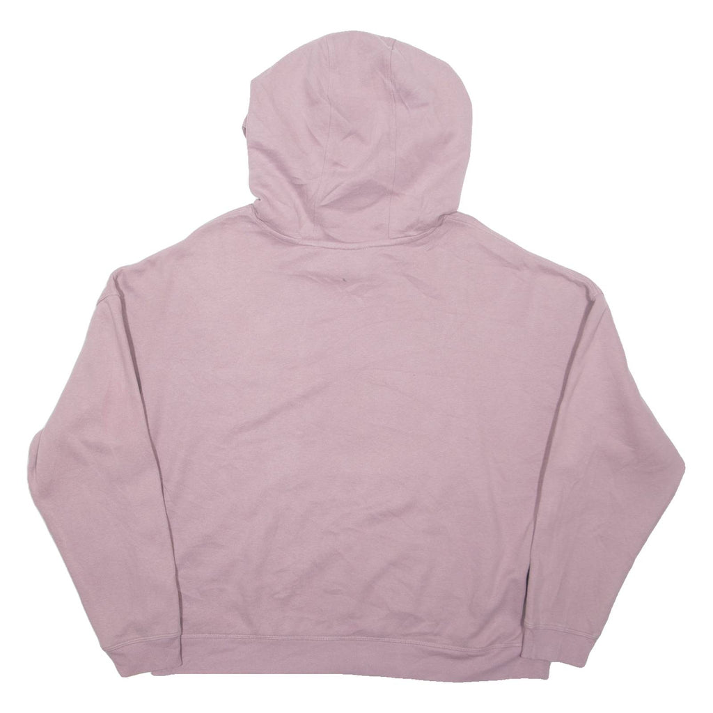 CALVIN KLEIN Womens Purple Hoodie M