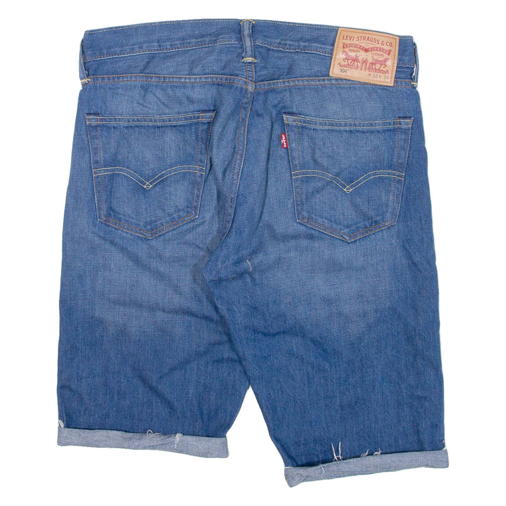 LEVI'S 504 Mens Jorts Shorts Blue M W32