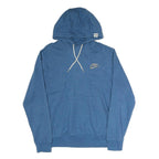 NIKE Mens Blue Pullover Hoodie M Casual Cotton Drawstring Hood Sweatshirt
