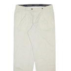 MCGREGOR Mens Cotton Beige Regular Fit Straight Leg Trousers W37 L34 Classic