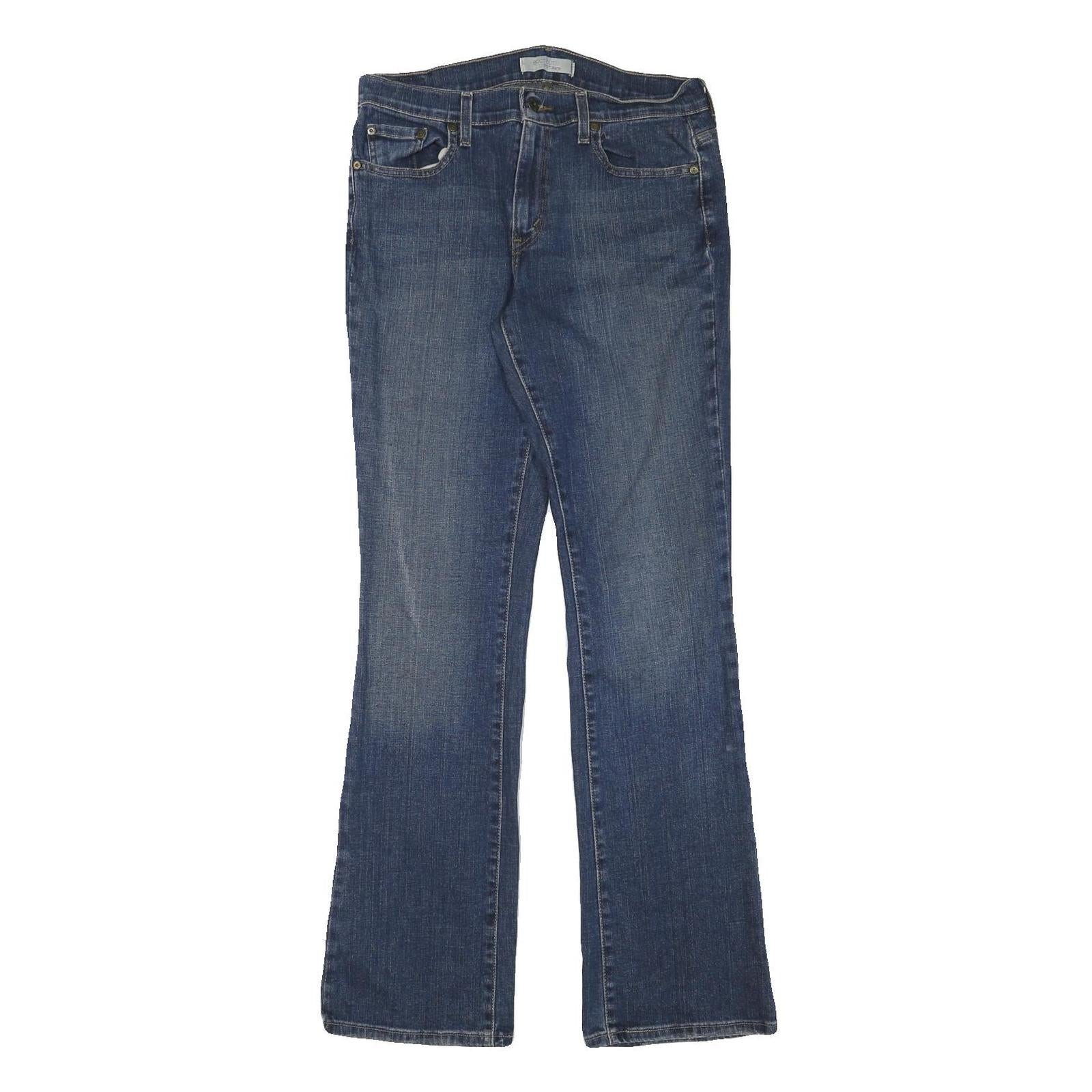 LEVI'S 515 Womens Blue Regular Bootcut Denim Medium W30 L33 Classic Zip Fly