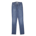 LEVI'S Womens Jeans Blue Slim Skinny Denim Medium W24 L32 Stylish Urban