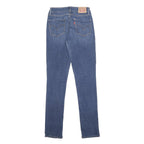 LEVI'S Womens Jeans Blue Slim Skinny Denim Medium W24 L32 Stylish Urban