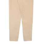 MAX MARA Womens Slim Beige Cotton Blend Trousers W31 L29 Smart Casual