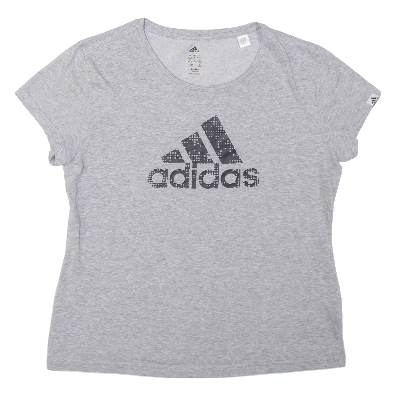ADIDAS Girls T-Shirt Grey M