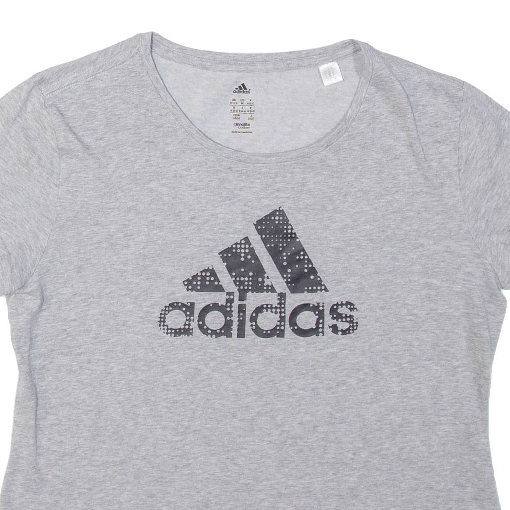 ADIDAS Girls T-Shirt Grey M