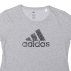 ADIDAS Girls T-Shirt Grey M