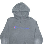 CHAMPION Mens Grey Hoodie M