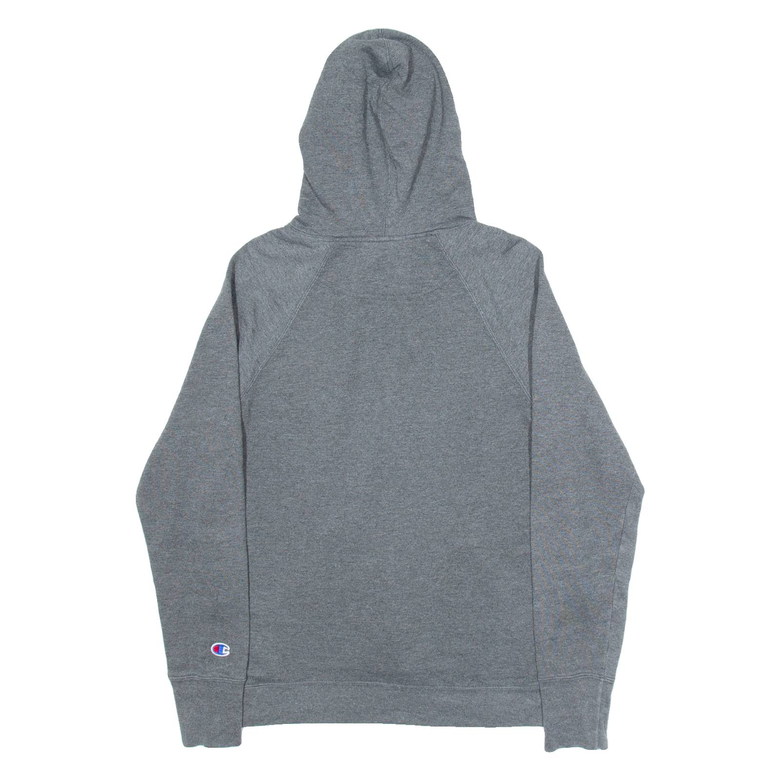 CHAMPION Mens Grey Hoodie M