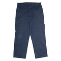 DICKIES Workwear Cargo Mens Trousers Blue Regular Straight W34 L30