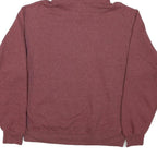 JERZEES Mens Maroon Mexico Beach Florida Pullover Hoodie M Cotton Blend