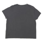 LEE Womens Black Legendary Denim Est 1889 Graphic T-Shirt S Short Sleeve Crew