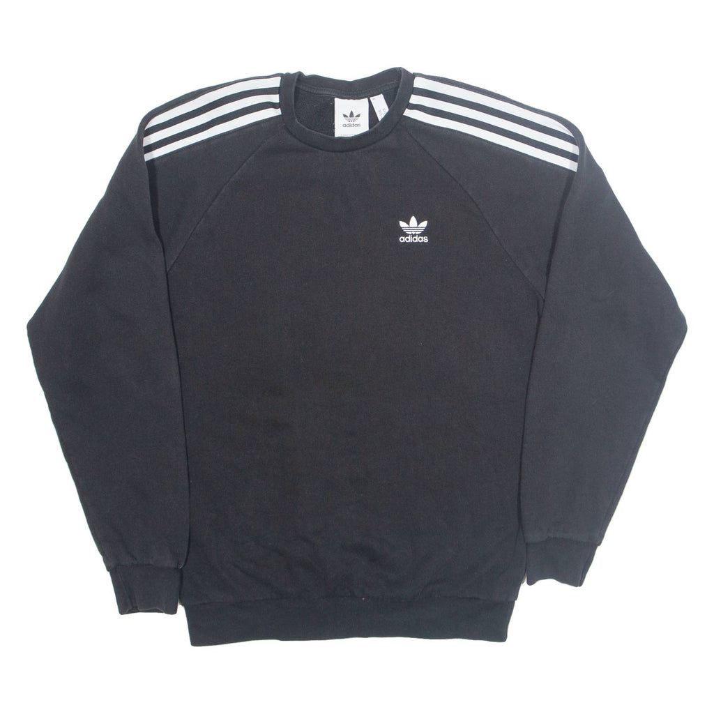 ADIDAS Mens Sweatshirt Black XS