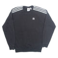 ADIDAS Mens Sweatshirt Black XS