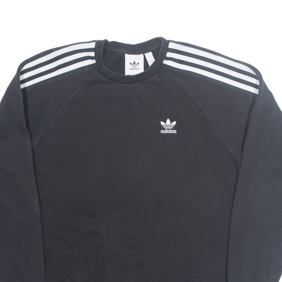 ADIDAS Mens Sweatshirt Black XS
