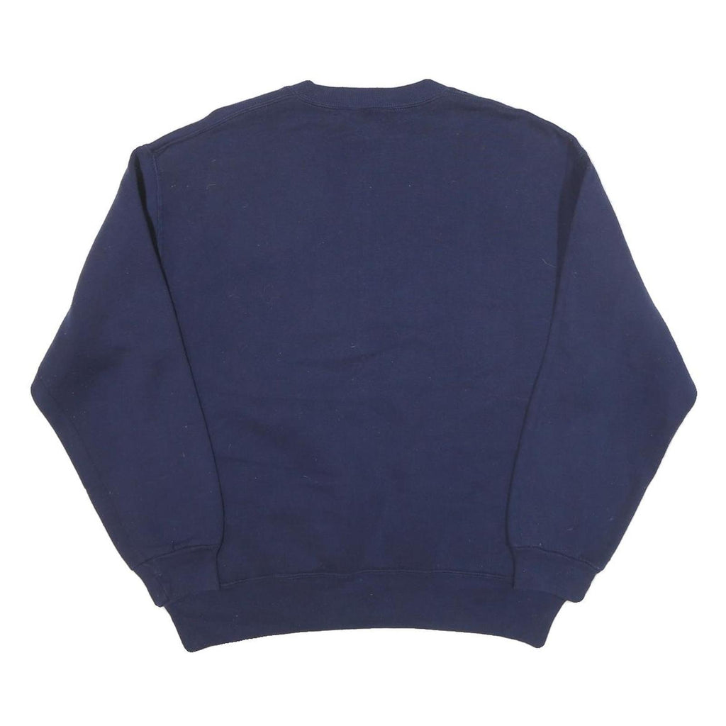 RUSSELL ATHLETIC Womens Navy Blue CSUN Crew Neck L Cotton Blend Sweatshirt