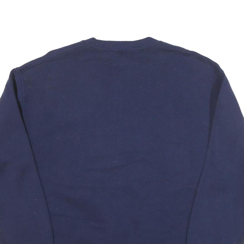 RUSSELL ATHLETIC Womens Navy Blue CSUN Crew Neck L Cotton Blend Sweatshirt