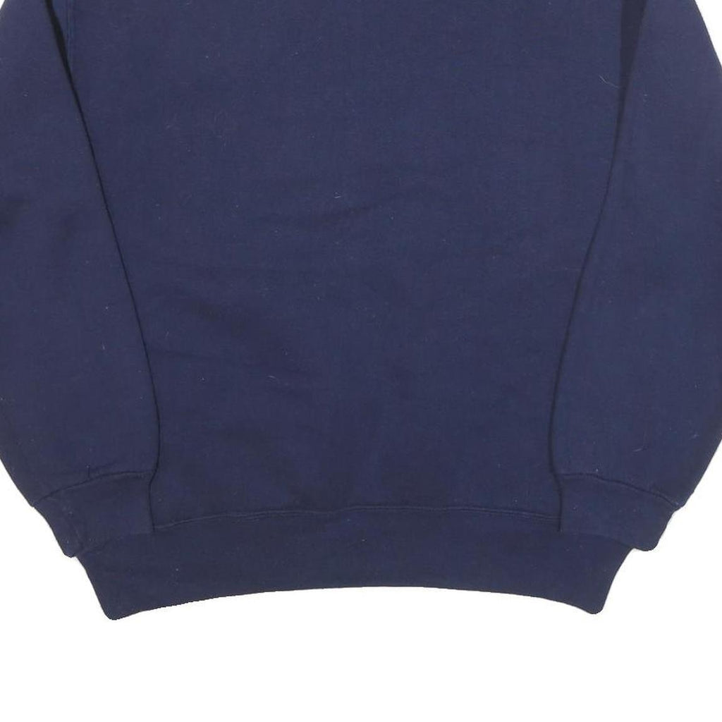 RUSSELL ATHLETIC Womens Navy Blue CSUN Crew Neck L Cotton Blend Sweatshirt