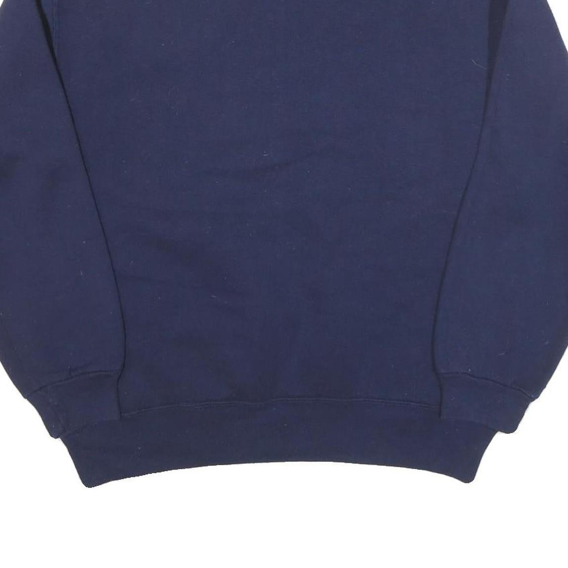 RUSSELL ATHLETIC Womens Navy Blue CSUN Crew Neck L Cotton Blend Sweatshirt