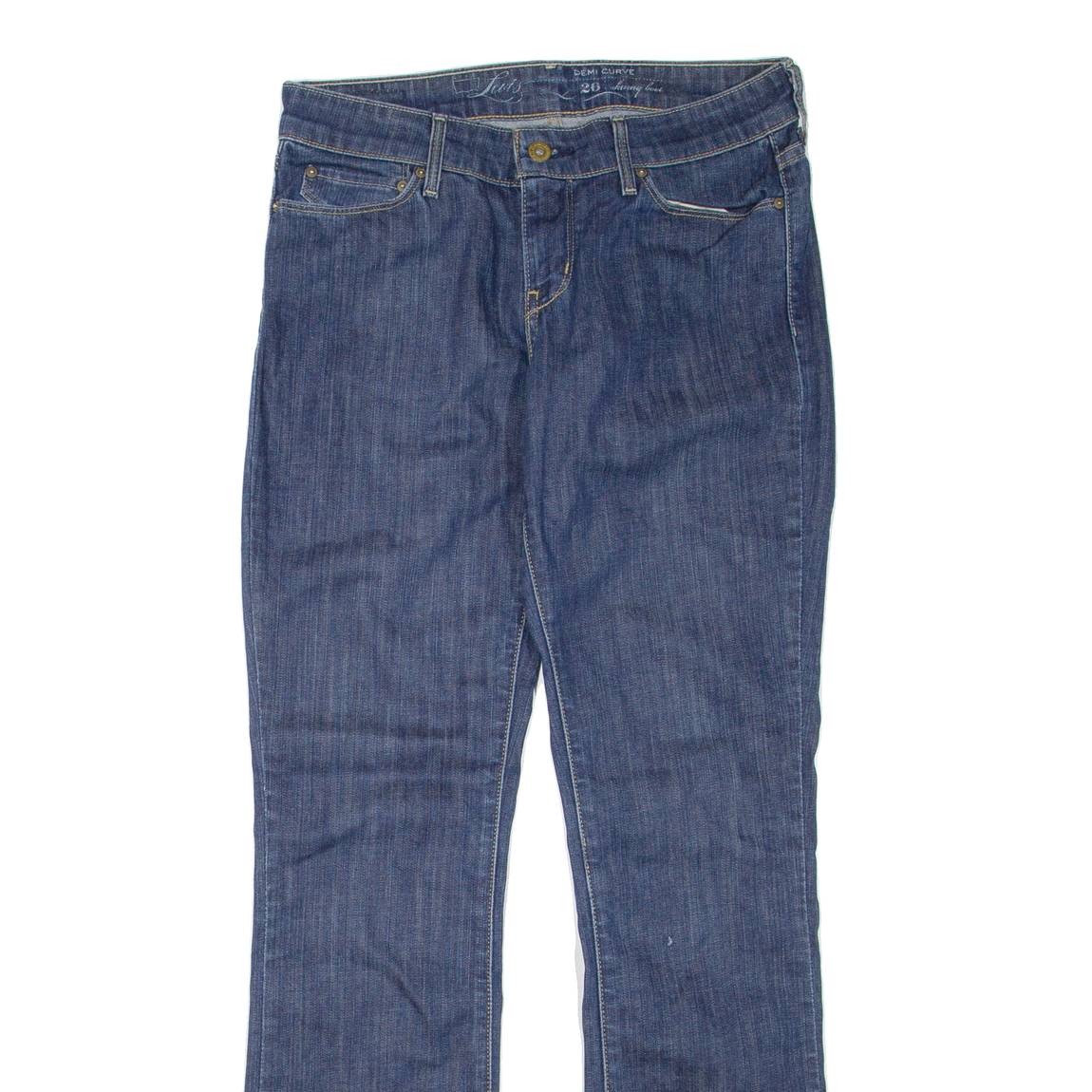 LEVI'S Demi Curve Womens Jeans Blue Regular Bootcut W26 L31