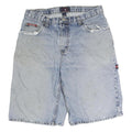 US POLO ASSN Mens Blue Denim Casual Shorts M W34 Relaxed Fit
