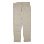 CARHARTT Club Mens Trousers Beige Regular Tapered W36 L33