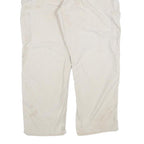 CARHARTT Mens Cotton Beige Regular Fit Straight Leg Trousers W38 L30 Workwear