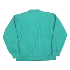 WEATHER MASTER Womens Green Zip Jacket S Polyester Blend Plain Lightweight