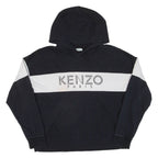 KENZO Womens Black Hoodie XL