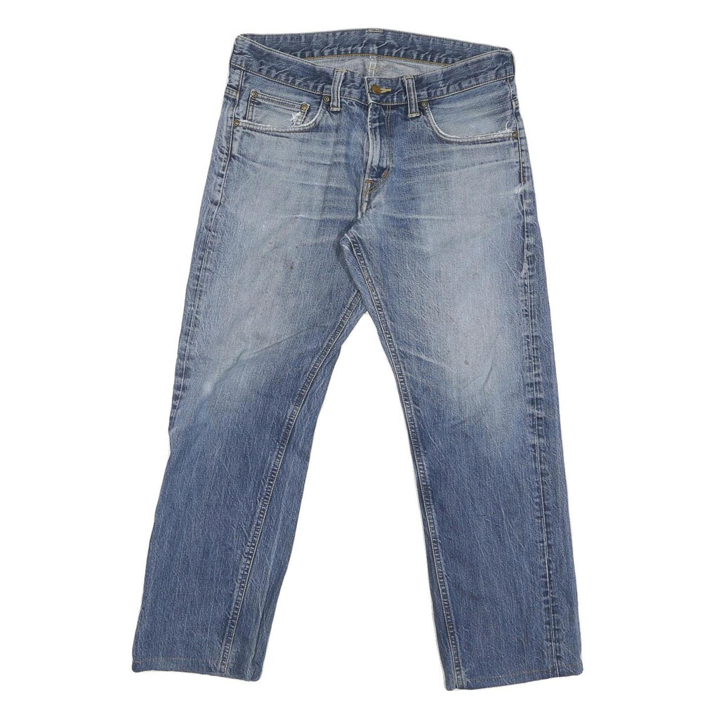 CARHARTT Mens Jeans Blue Regular Straight Denim Medium W32 L27 Casual Workwear