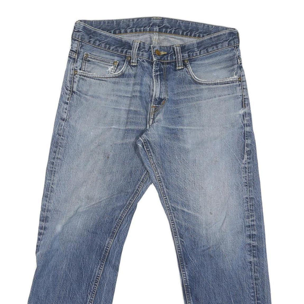CARHARTT Mens Jeans Blue Regular Straight Denim Medium W32 L27 Casual Workwear