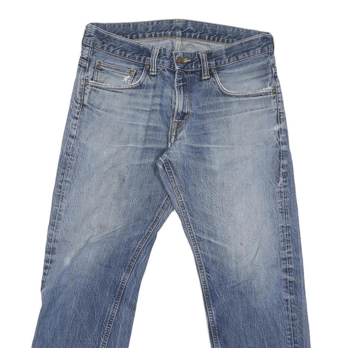 CARHARTT Mens Jeans Blue Regular Straight Denim Medium W32 L27 Casual Workwear