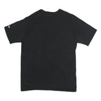 CHAMPION Mens Black T-Shirt XL Short Sleeve Crew Neck Cotton Logo Casual