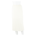CIDER Womens Straight Skirt Cream Midi XS