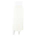 CIDER Womens Straight Skirt Cream Midi XS