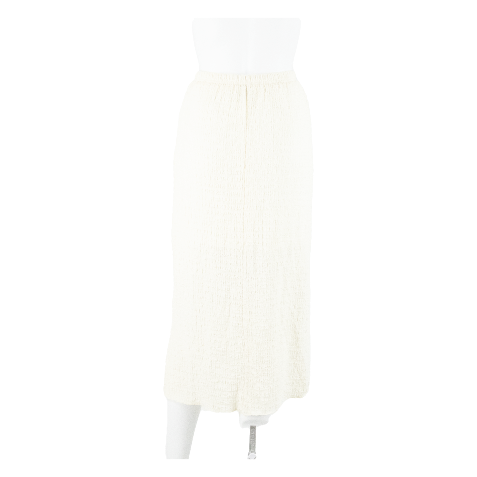 CIDER Womens Straight Skirt Cream Midi XS