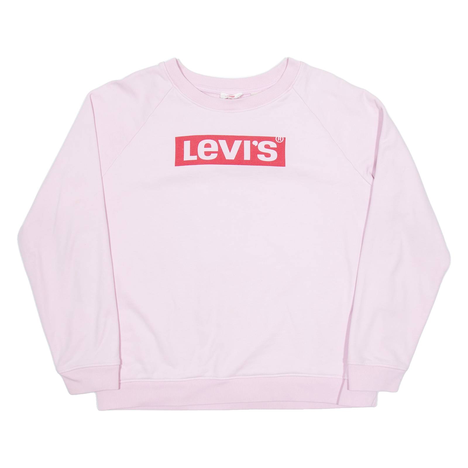 LEVI'S Womens Sweatshirt Pink L
