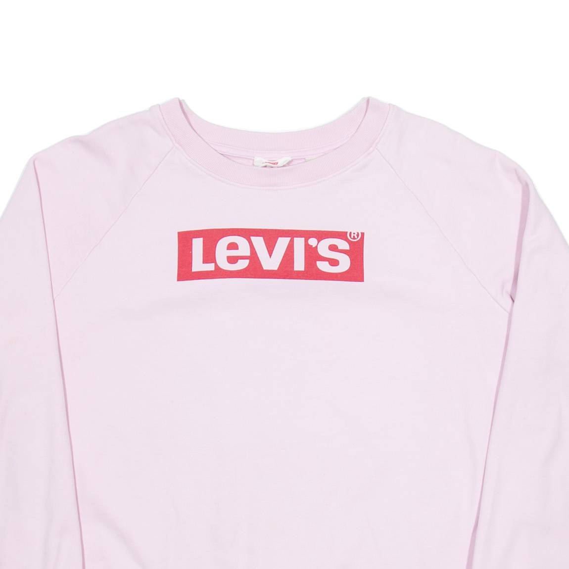 LEVI'S Womens Sweatshirt Pink L