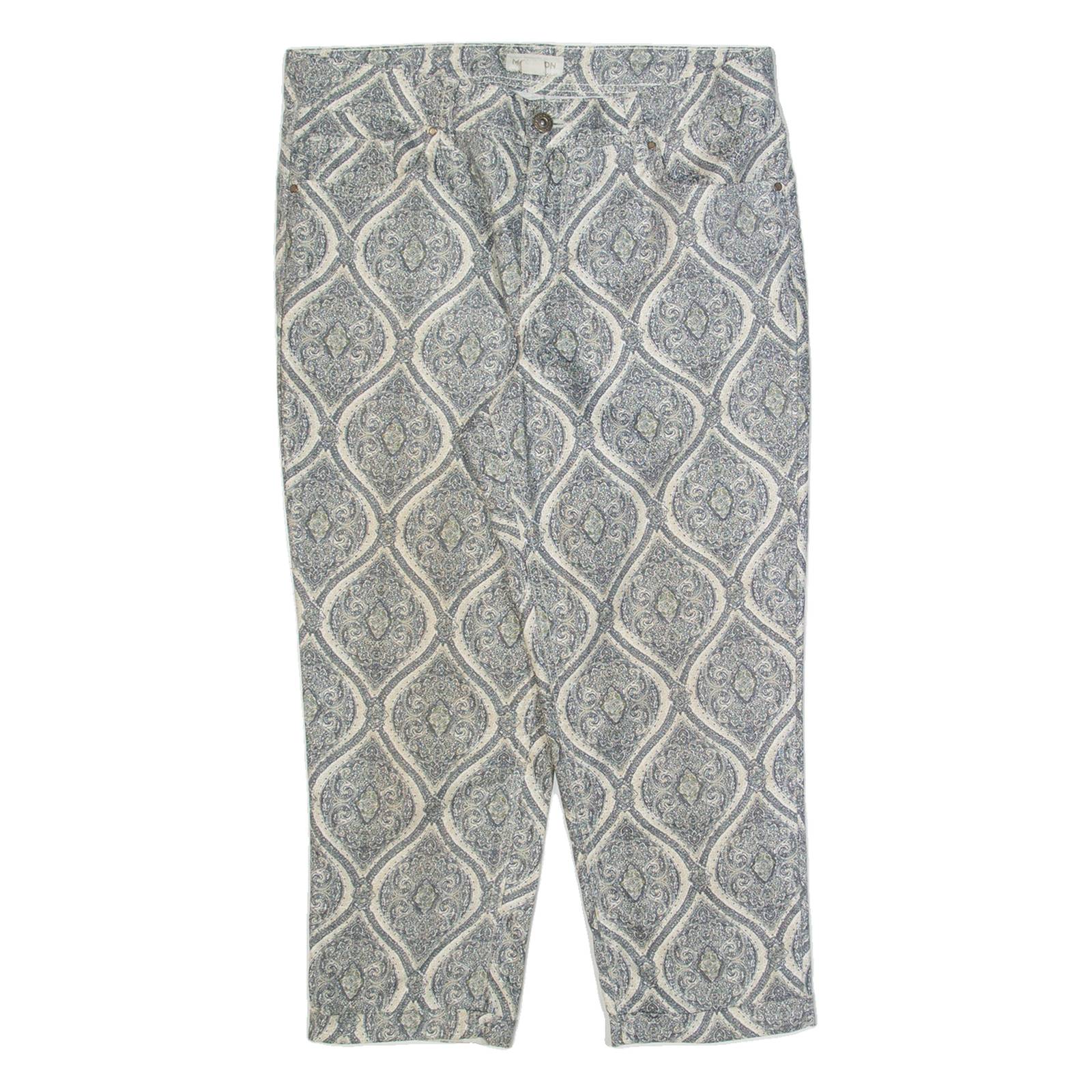 MONSOON Womens Trousers Beige Regular Tapered W32 L22