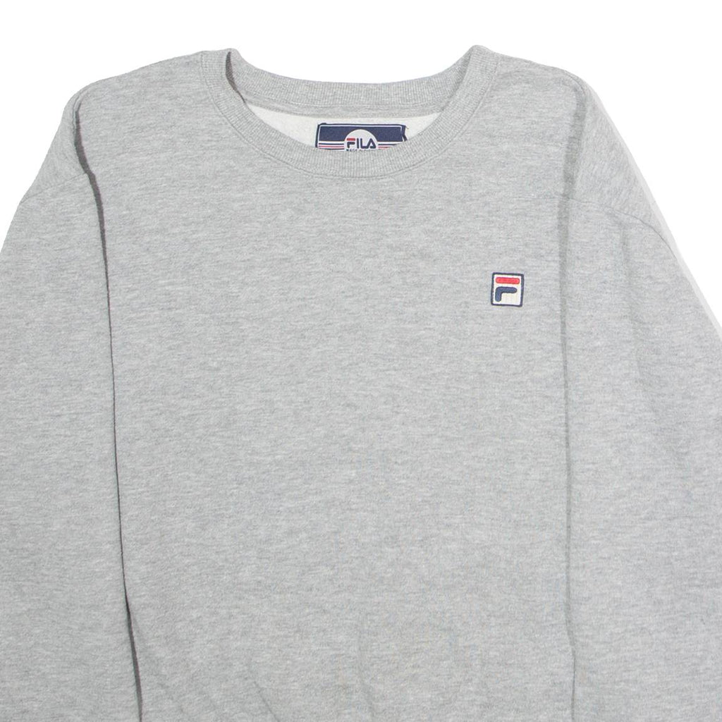 FILA Womens Sweatshirt Grey Crew Neck XL