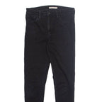 LEVI'S 720 Womens Jeans Black Slim Skinny W29 L30