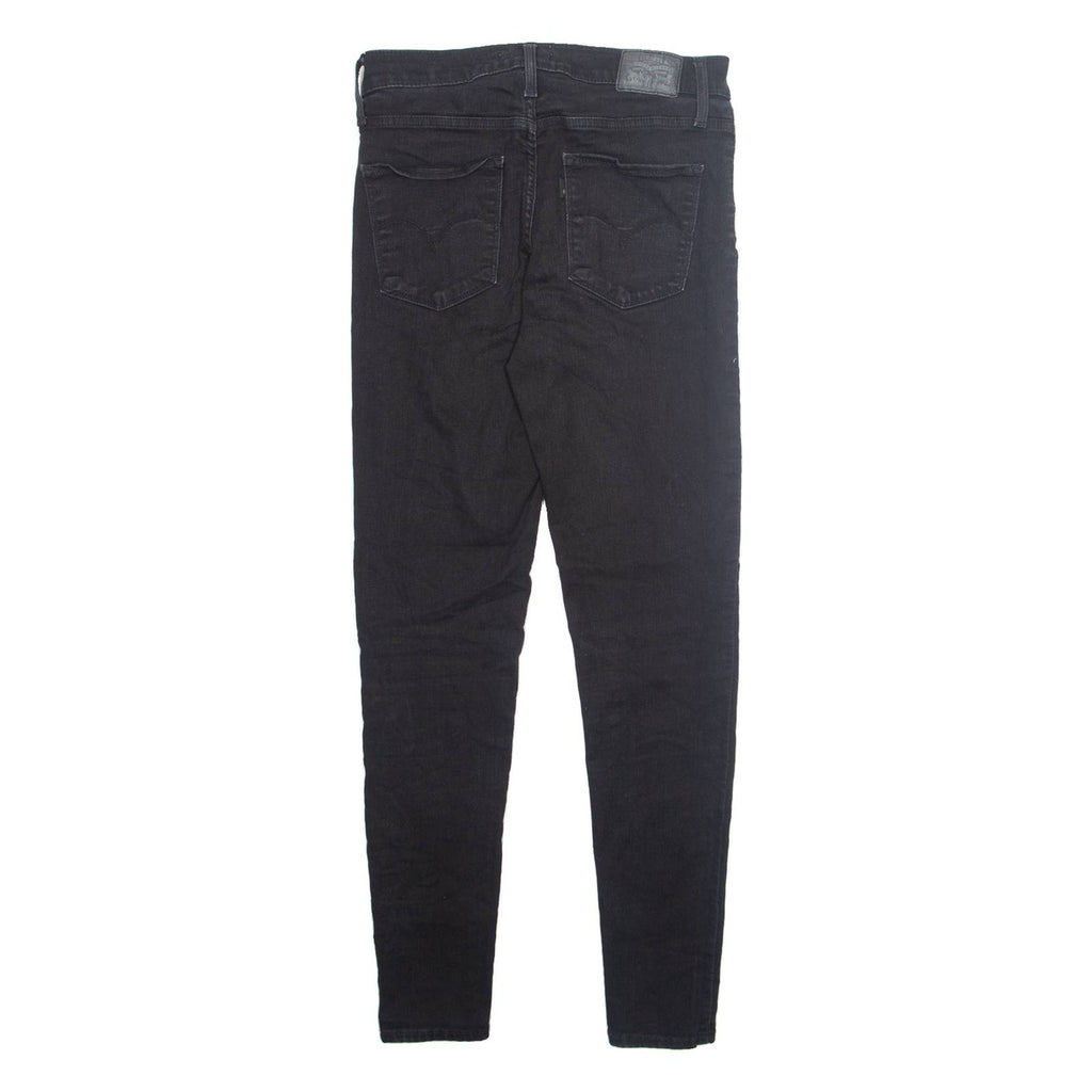 LEVI'S 720 Womens Jeans Black Slim Skinny W29 L30