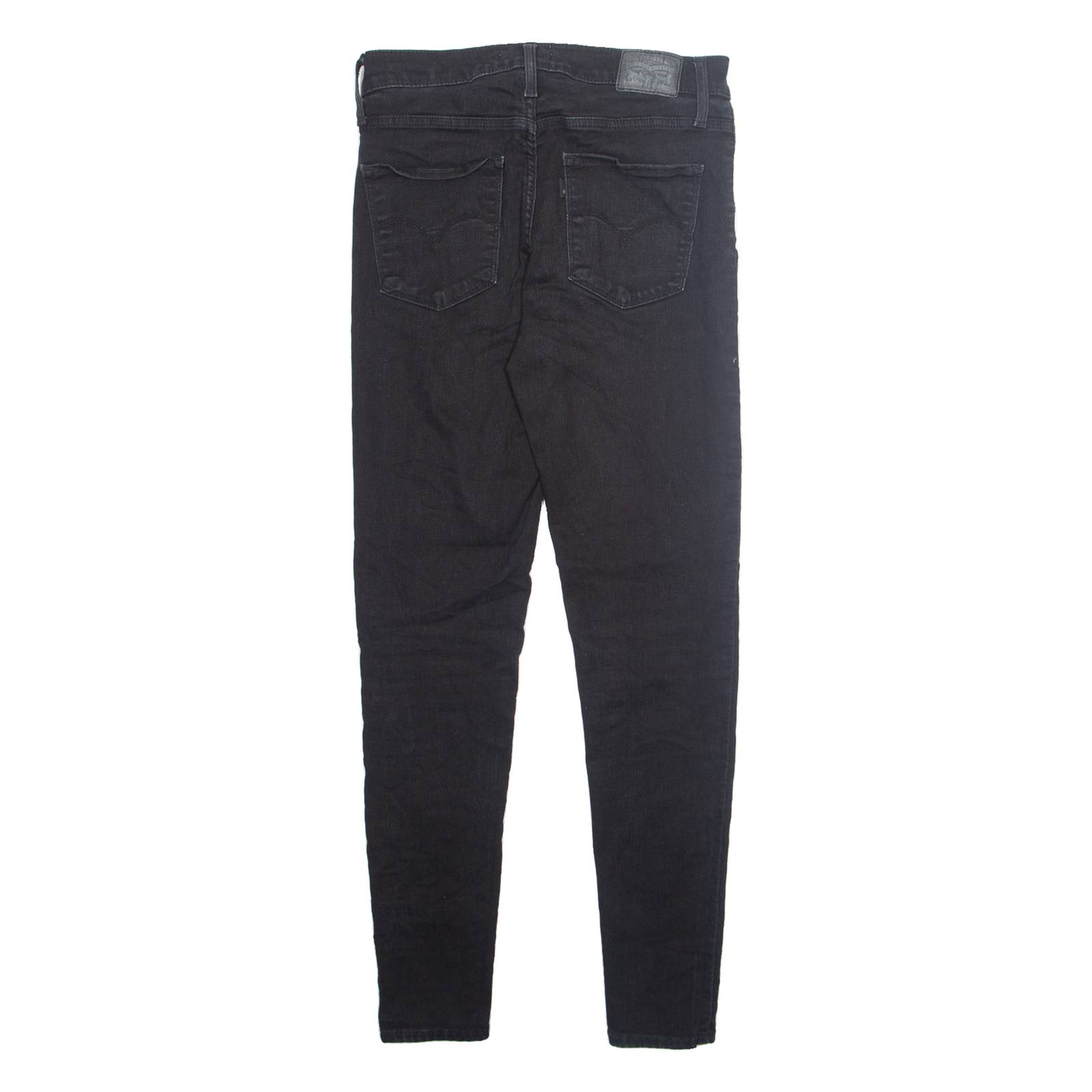 LEVI'S 720 Womens Jeans Black Slim Skinny W29 L30