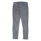 LEVI'S Low Rise Womens Jeans Grey Slim Skinny W26 L32