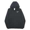 NIKE Mens Black Pullover Hoodie M Zip Up Casual Sportswear