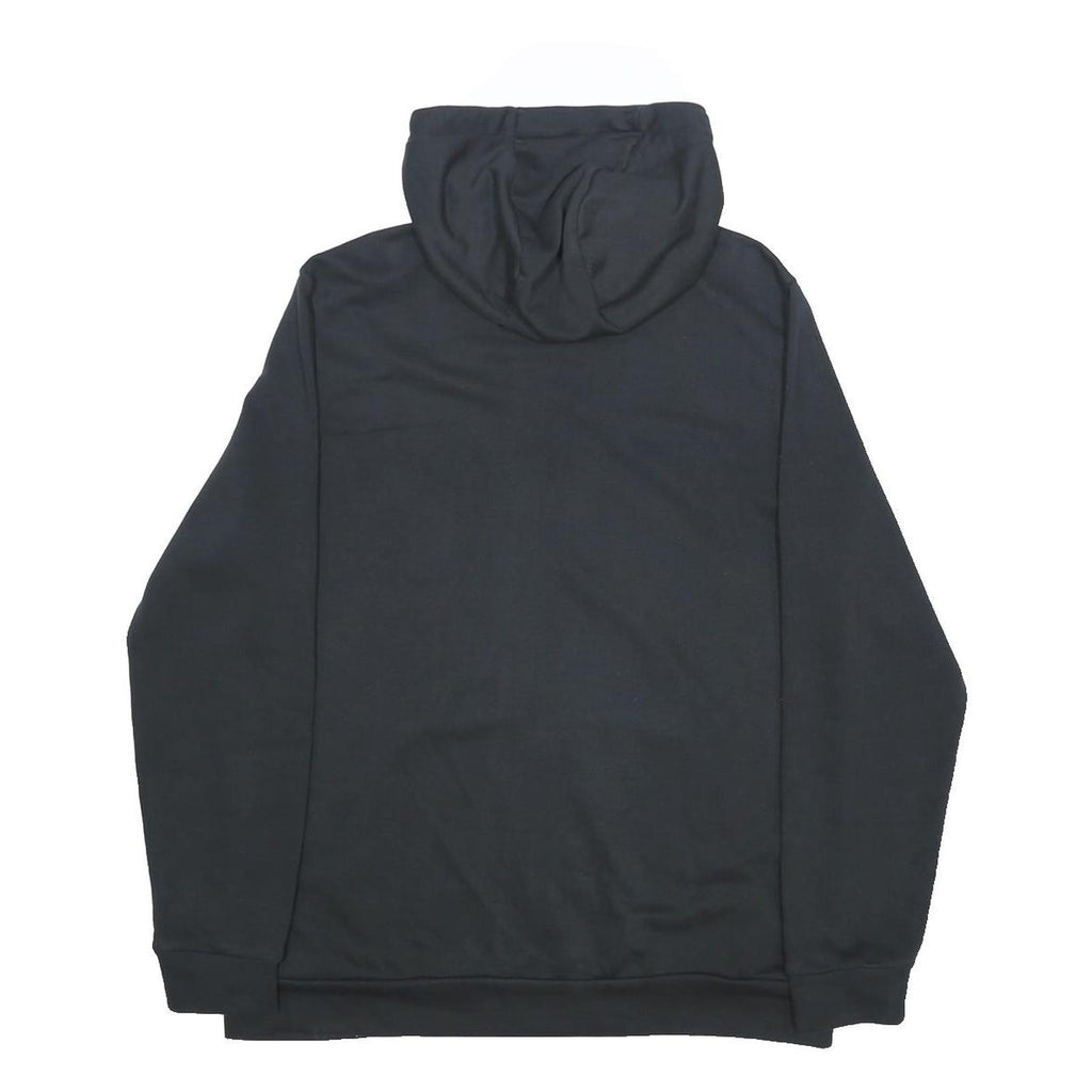 NIKE Mens Black Pullover Hoodie M Zip Up Casual Sportswear